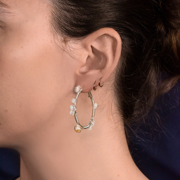 Rose Quartz and Seashell Mini