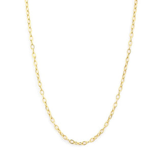 18 Karat Yellow Gold Small Link Chain