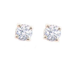 14KY Diamond Stud Earrings