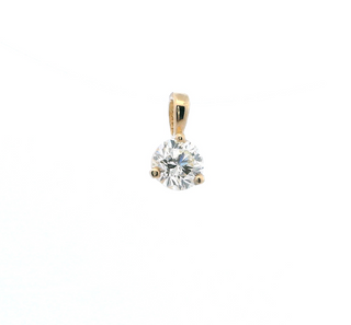 14KY .25ct (L-VS) Diamond Pend