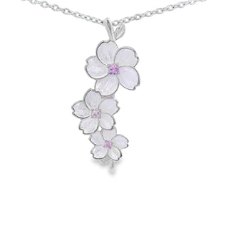 Sterling Silver White Cherry B