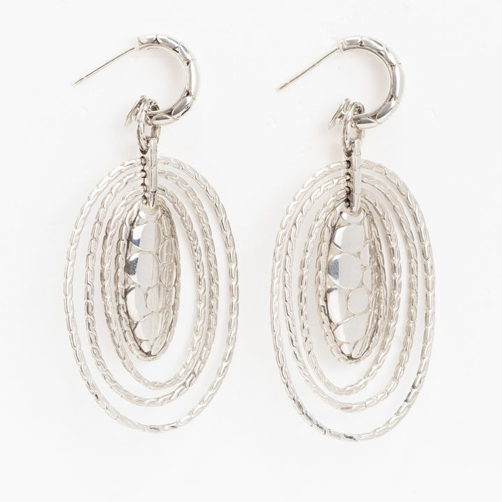 SS John Hardy Drop Earrings