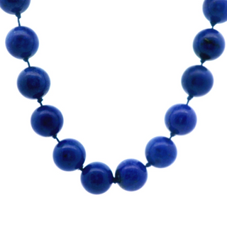 18K Lapis Lazuli beads with 18