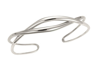 Sterling Silver Tendril Cuff B