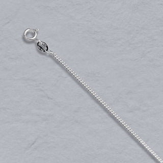 Sterling Silver Curb 1.3mm 18"