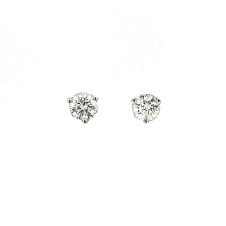 14K White Gold 0.53ct Diamond Stud Earrings