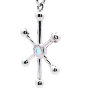 Pendants (Galaxy With Blue Topaz) .925 Sterling Silver